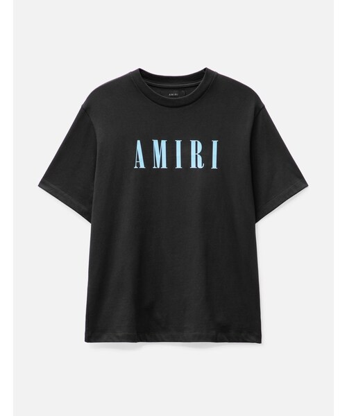 アミリ ブラック ハリウッド ライト Tシャツ / デニムも AMIRI Hollywood Lights Tシャツ | ブラック | FARFETCH JP