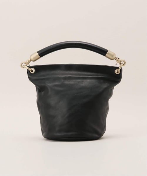 HIROB（ヒロブ）の「Coco mark bucket bag（バッグ・ブラック/(001)/フリー/残り1点）」の3枚目の写真