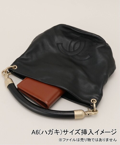 HIROB（ヒロブ）の「Coco mark bucket bag（バッグ・ブラック/(001)/フリー/残り1点）」の8枚目の写真