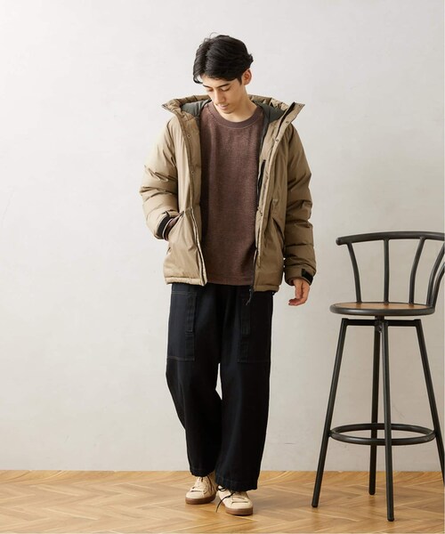 JOURNAL STANDARD relume(ジャーナルスタンダード レリューム)の「別注 AURORA DOWN JACKET(ジャケット/アウター・ブラック/(001)/M/在庫なし/L/XL)」の8枚目の写真