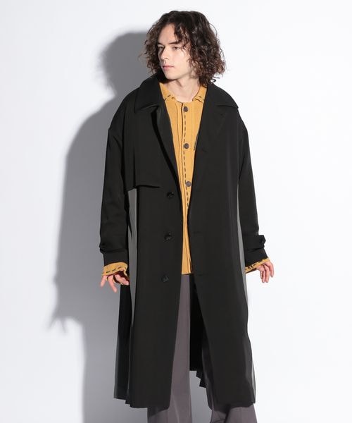 HARE（ハレ）の「サイドプリーツステンカラーコート（）」 - WEAR