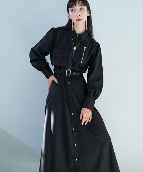 HARE（ハレ）の「カーゴライクジップワンピース（）」 - WEAR