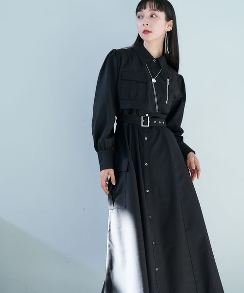 HARE（ハレ）の「カーゴライクジップワンピース（）」 - WEAR