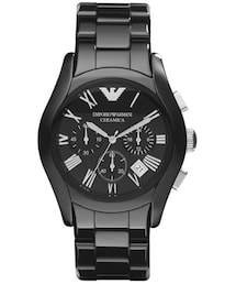 EMPORIO ARMANI | Emporio Armani Large Ceramic Chronograph Watch, 42mm(アナログ腕時計)