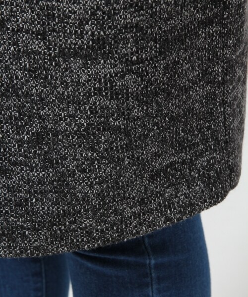 GLOBAL WORK（グローバルワーク）の「ＭＩＸロングジャケット２（ジャケット/アウター・レディース・グレー/ネイビー・Ｍ/Ｌ）」の13枚目の写真