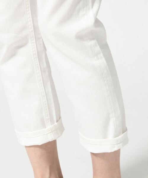 LEPSIM（レプシィム）の「デニムクロプドパンツ（パンツ・レディース・ダメージ01/オフ05/ブルー85・Ｍ/Ｌ）」の11枚目の写真