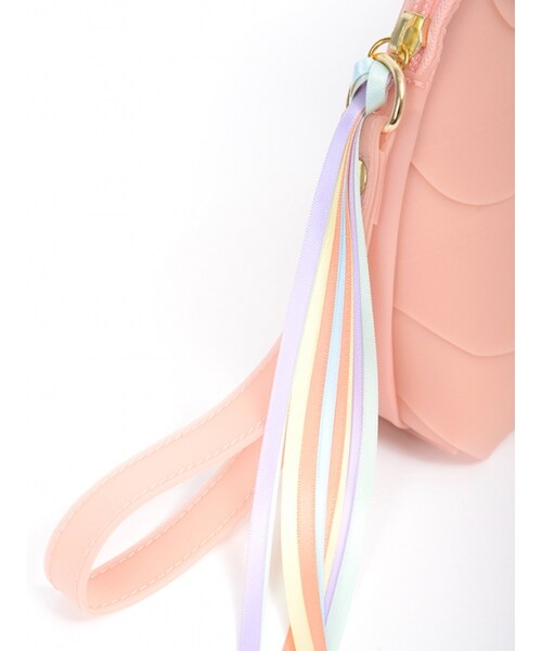 Honey Salon（ハニーサロン）の「シェルクラッチ（バッグ・レディース・ピンク/イエロー・Free）」の6枚目の写真