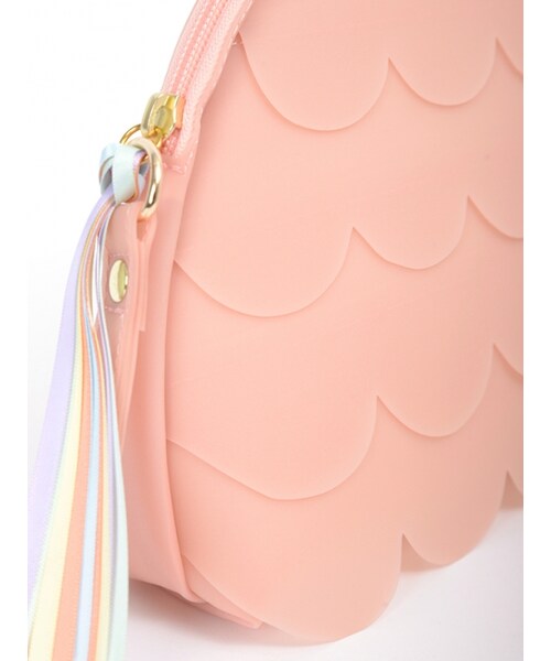 Honey Salon（ハニーサロン）の「シェルクラッチ（バッグ・レディース・ピンク/イエロー・Free）」の7枚目の写真