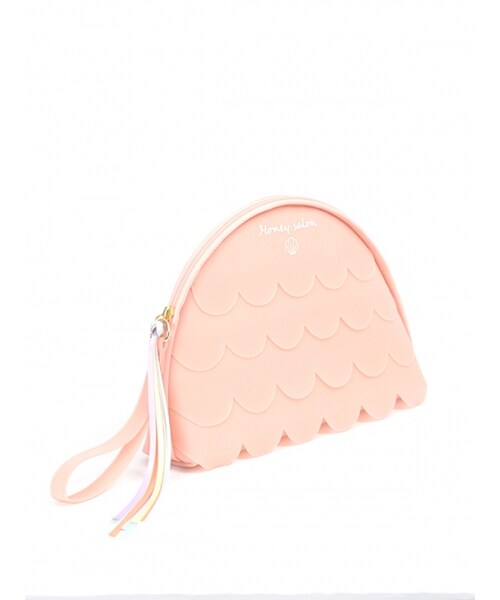 Honey Salon（ハニーサロン）の「シェルクラッチ（バッグ・レディース・ピンク/イエロー・Free）」の4枚目の写真