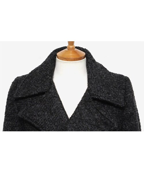 STORES.jp（ストアーズドットジェーピー）の「★ダブルチェスターコート★シンプル★【送料無料】（チェスターコート・メンズ・その他）」の8枚目の写真