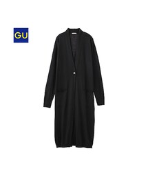GU | （GU）ロングカーディガン（長袖）Ｃ(ジャケット/アウター)