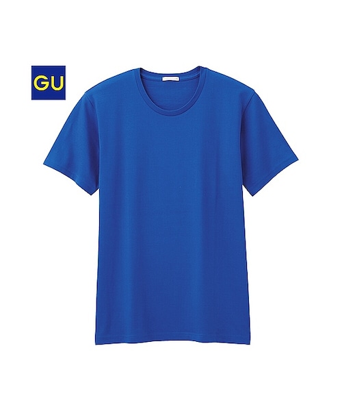 GU(ジーユー)の「(GU)クルーネックT(半袖)(MEN ⁄ カットソー・メンズ・NAVY/GRAY/DARK GRAY/GREEN/RED/WHITE/BLACK/BLUE・M/XL/S/L)」の7枚目の写真