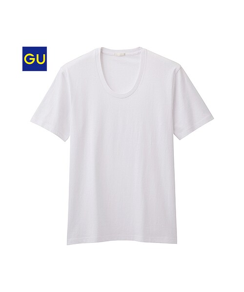 Gu ジーユー の Gu ｕネックｔ 半袖 ａ トップス Wear