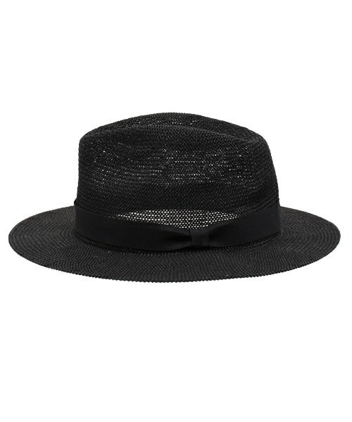 UNION STATION（ユニオンステーション）の「【成宮寛貴さん着用 smart(スマート)6月号 P41掲載商品】 ツバ広ストローハット（ハット・メンズ・ブラック/ベージュ・FREE）」の3枚目の写真