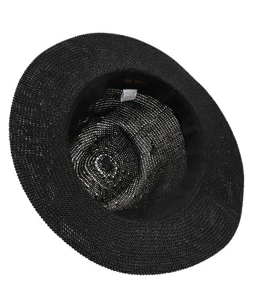 UNION STATION（ユニオンステーション）の「【成宮寛貴さん着用 smart(スマート)6月号 P41掲載商品】 ツバ広ストローハット（ハット・メンズ・ブラック/ベージュ・FREE）」の5枚目の写真