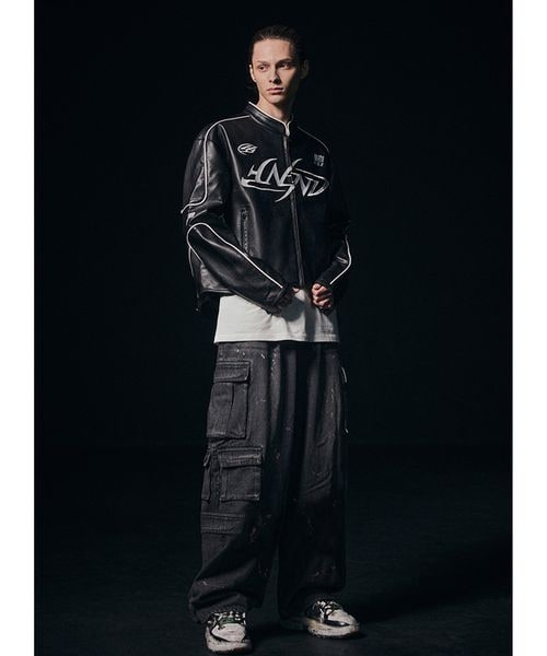 ALAND(エーランド)の「先行予約NOT4NERD/ダーティカーゴデニム(パンツ・ブラック(19)/ブルー(80)・M/L/XL)」の13枚目の写真