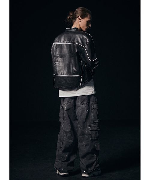 ALAND(エーランド)の「先行予約NOT4NERD/ダーティカーゴデニム(パンツ・ブラック(19)/ブルー(80)・M/L/XL)」の15枚目の写真