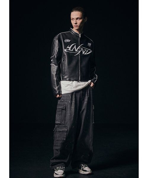 ALAND(エーランド)の「先行予約NOT4NERD/ダーティカーゴデニム(パンツ・ブラック(19)/ブルー(80)・M/L/XL)」の14枚目の写真