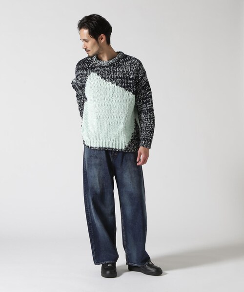 YOKE/ヨーク/Intarsia Crewneck Sweater ニット GARDEN（ガーデン）の「YOKE/ヨーク/Intarsia Crewneck Sweater