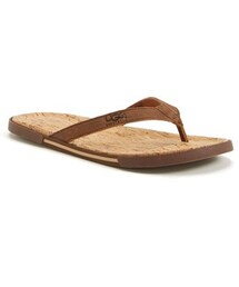 UGG | UGG® Australia 'Bennison II' Leather Flip Flop (Men)(サンダル)