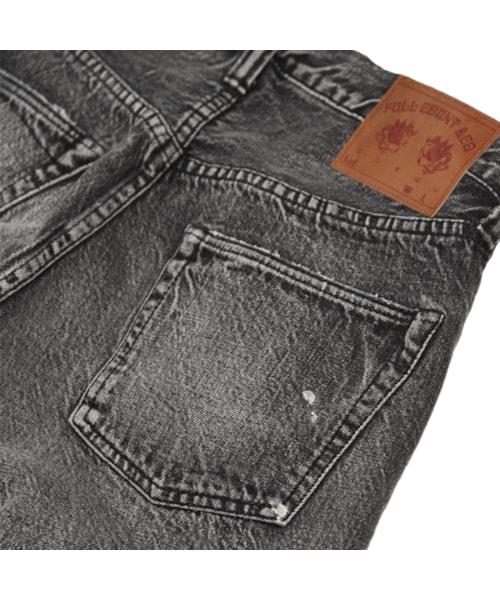 FULLCOUNT（フルカウント）の「1101BKHW Black Straight Denim Dartford（その他・Other・31/32/33/34/36/38）」の4枚目の写真