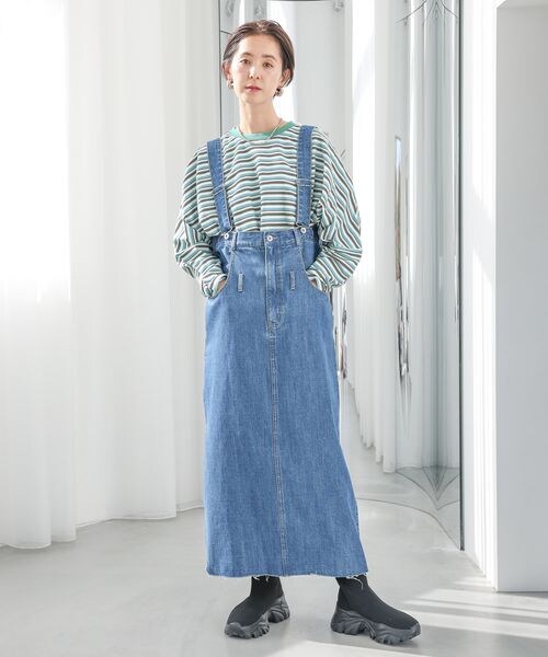 即完売＊LEPSIM＊レプシィム【310企画】310/ジャンスカ＊デニム 即完売＊LEPSIM＊レプシィム【310企画】310/ジャンスカ
