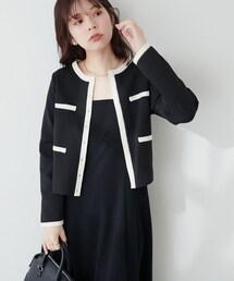 natural couture | お家で洗えるちび釦カーデ(カーディガン/ボレロ)