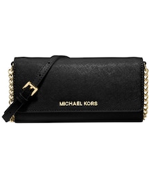 MICHAEL KORS | MICHAEL Michael Kors Jet Set Travel Wallet on a Chain(財布)