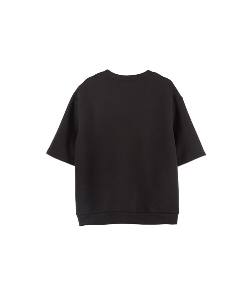 gracegift（グレースギフト）の「韓國繽紛寶石短袖上衣（トップス・レディース・灰/黑・F）」の5枚目の写真