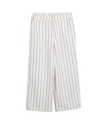 gracegift | 韓國帥氣休閒條紋小寬褲(パンツ)