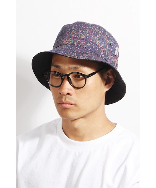 Carhartt(カーハート)の「Rev Bucket Hat Diving Print/Black(帽子・メンズ・기타)」の5枚目の写真
