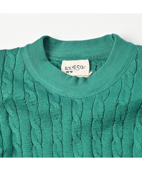 45R（フォーティファイブアール）の「超ガーゼケーブルニットソーの908