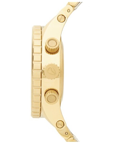 NIXON(ニクソン)の「Nixon 'The 38-20' Chronograph Bracelet Watch, 38mm(アナログ腕時計・レディース・Gold/ Gold)」の4枚目の写真