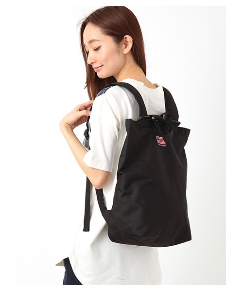 SEVENDAYS=SUNDAY（セブンデイズサンデイ）の「Unisex BENDAVIS バックパックトート（バッグ・ポーチ・レディース・ブラック/レッド/カーキ/ネイビー・F）」の11枚目の写真