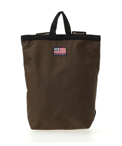 SEVENDAYS=SUNDAY（セブンデイズサンデイ）の「Unisex BENDAVIS バックパックトート（バッグ・ポーチ・レディース・ブラック/レッド/カーキ/ネイビー・F）」の2枚目の写真