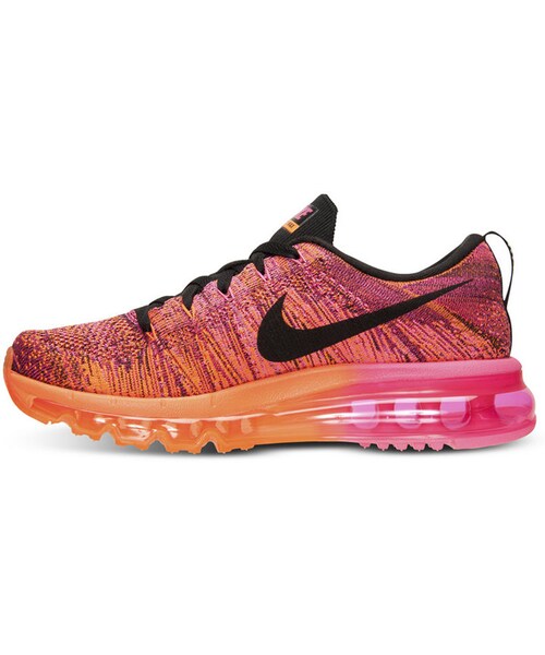 NIKE（ナイキ）の「Nike Women's Flyknit Air Max Running Sneakers from Finish Line（スニーカー・レディース・TOTAL ORANGE/BLACK/PINK・9/9.5/11/6.5/5/6/10/8.5/8/7.5/5.5/10.5/7）」の4枚目の写真