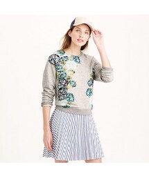 J.CREW | Aquatic floral sweatshirt(スウェット)