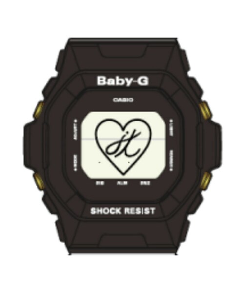 jouetie（ジュエティ）の「オリジナルBABY-Gコラボ（腕時計・レディース・ブラック・F）」の6枚目の写真