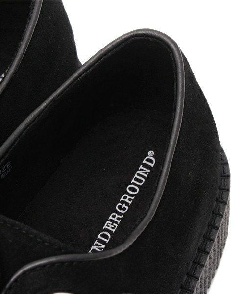 UNDERGROUND（アンダーグラウンド）の「UNDERGROUND　『WULFRUN』 BLACK SUEDE（その他シューズ・メンズ・ブラック・7/8/9）」の7枚目の写真