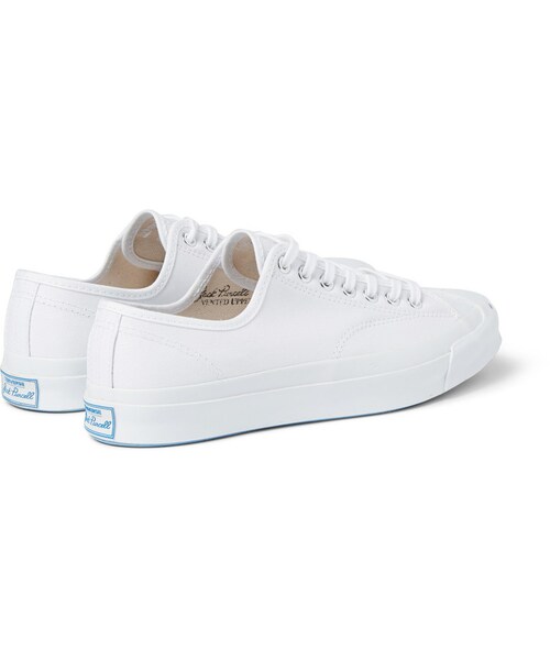 CONVERSE（コンバース）の「Converse Jack Purcell Canvas Sneakers（スニーカー・メンズ・White・UK 8 (US 9)/UK 6 (US 7)/UK 7 (US 8)/UK 10 (US 11)/UK 12 (US 13)/UK 9 (US 10)/UK 11 (US 12)）」の5枚目の写真