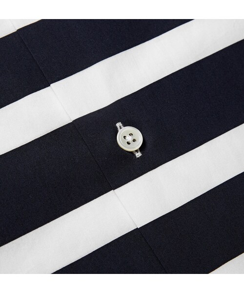 Acne Studios（アクネストゥディオズ）の「Acne Studios Ody Striped Cotton-Poplin Shirt（シャツ/ブラウス・メンズ・White・IT 52 (UK/US 16.5)/IT 50 (UK/US 16)/IT 46 (UK/US 15)）」の3枚目の写真