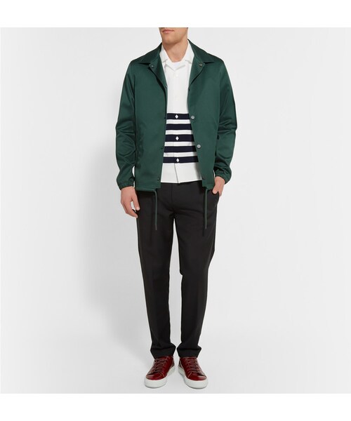 Acne Studios（アクネストゥディオズ）の「Acne Studios Ody Striped Cotton-Poplin Shirt（シャツ/ブラウス・メンズ・White・IT 52 (UK/US 16.5)/IT 50 (UK/US 16)/IT 46 (UK/US 15)）」の5枚目の写真