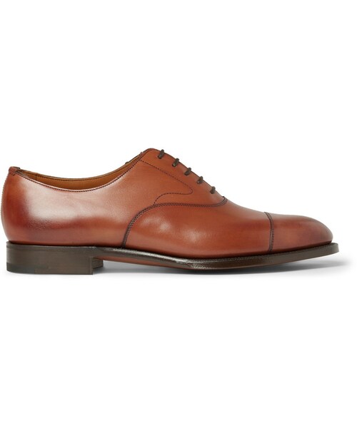 EDWARD GREEN（エドワードグリーン）の「Edward Green Chelsea Burnished-Leather Oxford Shoes（シューズ・メンズ・Brown・UK 11 (US 12)/UK 7 (US 8)/UK 9 (US 10)/UK 10 (US 11)/UK 8 (US 9)/UK 12 (US 13)/UK 10.5 (US 11.5)）」の6枚目の写真