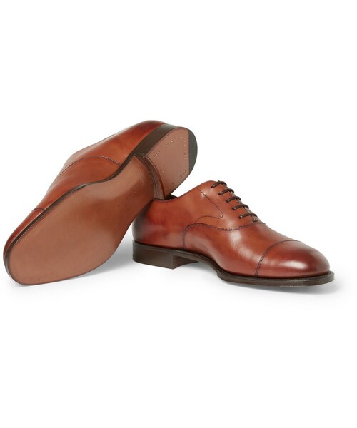 EDWARD GREEN（エドワードグリーン）の「Edward Green Chelsea Burnished-Leather Oxford Shoes（シューズ・メンズ・Brown・UK 11 (US 12)/UK 7 (US 8)/UK 9 (US 10)/UK 10 (US 11)/UK 8 (US 9)/UK 12 (US 13)/UK 10.5 (US 11.5)）」の5枚目の写真