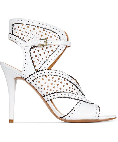 NINE WEST(ナインウエスト)の「Nine West Danyell Dress Sandals(サンダル・レディース・White/Black/Black/White・6M/7.5M/8.5M/10M/7M/9.5M/5M/8M/6.5M/5.5M/9M)」の4枚目の写真