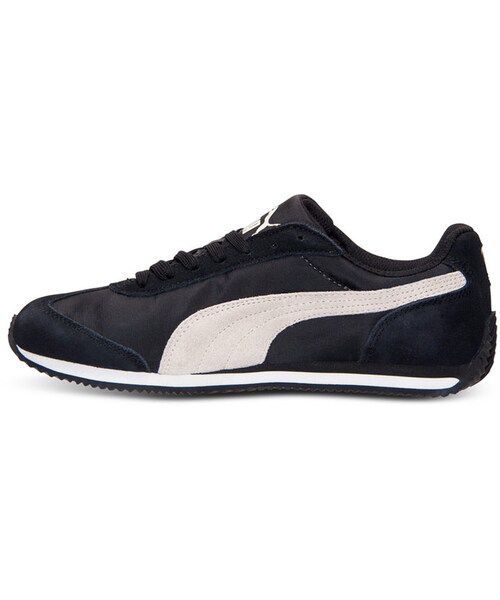 PUMA(プーマ)の「Puma Women's Rio Speed Nylon Casual Sneakers from Finish Line(スニーカー・レディース・BLACK/MARSHMALLOW・7/9/6.5/8/7.5/8.5)」の2枚目の写真