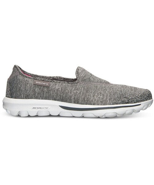 SKECHERS(スケッチャーズ)の「Skechers Women's GOwalk - Lead Memory Form Fit Walking Shoe from Finish Line(スニーカー・レディース・GREY・8/5.5/9.5/6/8.5/9/7.5/5/11/7/6.5/10)」の2枚目の写真