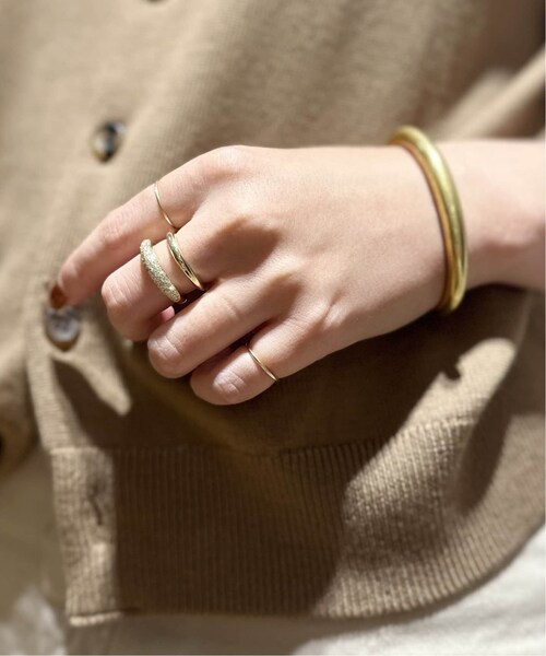 AZLEE 18KYG GODDESS SMALL DIA BARチャーム MUSE de Deuxieme classe（ミューズデドゥーズィエムクラス）の