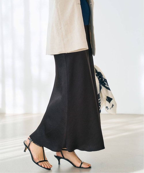 IENA（イエナ）の「《追加》ダブルサテンスカート（）」 - WEAR