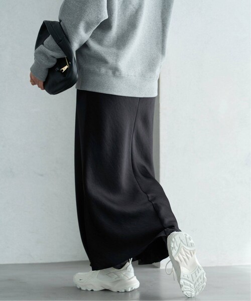 IENA（イエナ）の「《追加》ダブルサテンスカート（）」 - WEAR